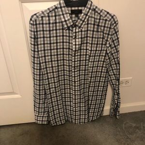 Standard for casual button up shirt
